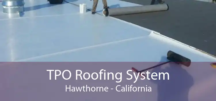 TPO Roofing System Hawthorne - California